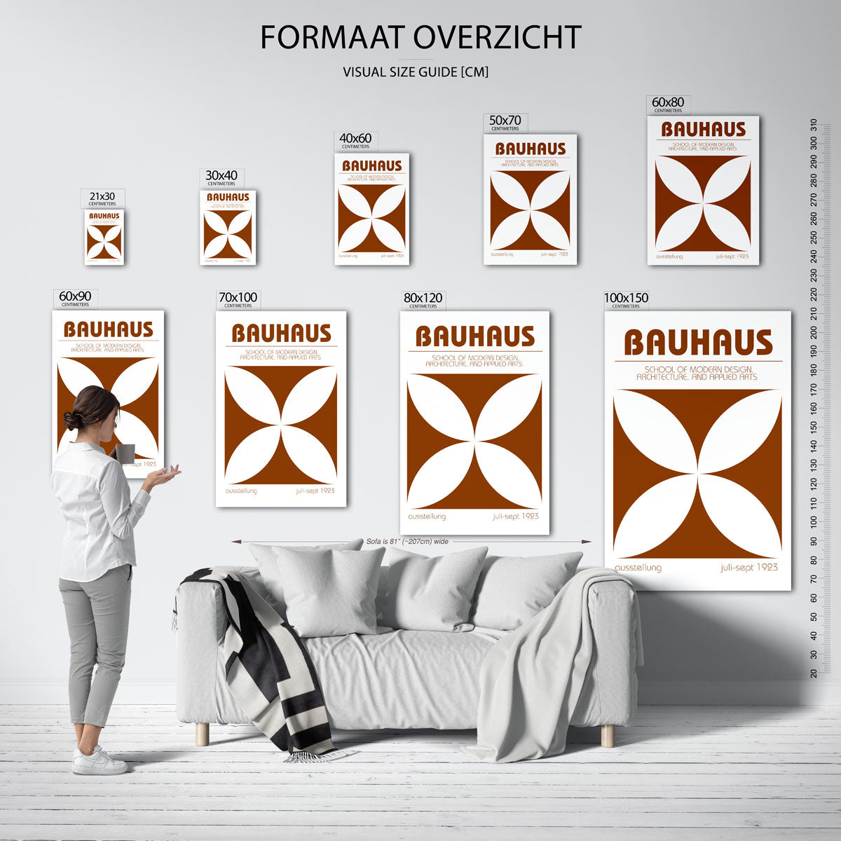 Vormen en vlinders Poster