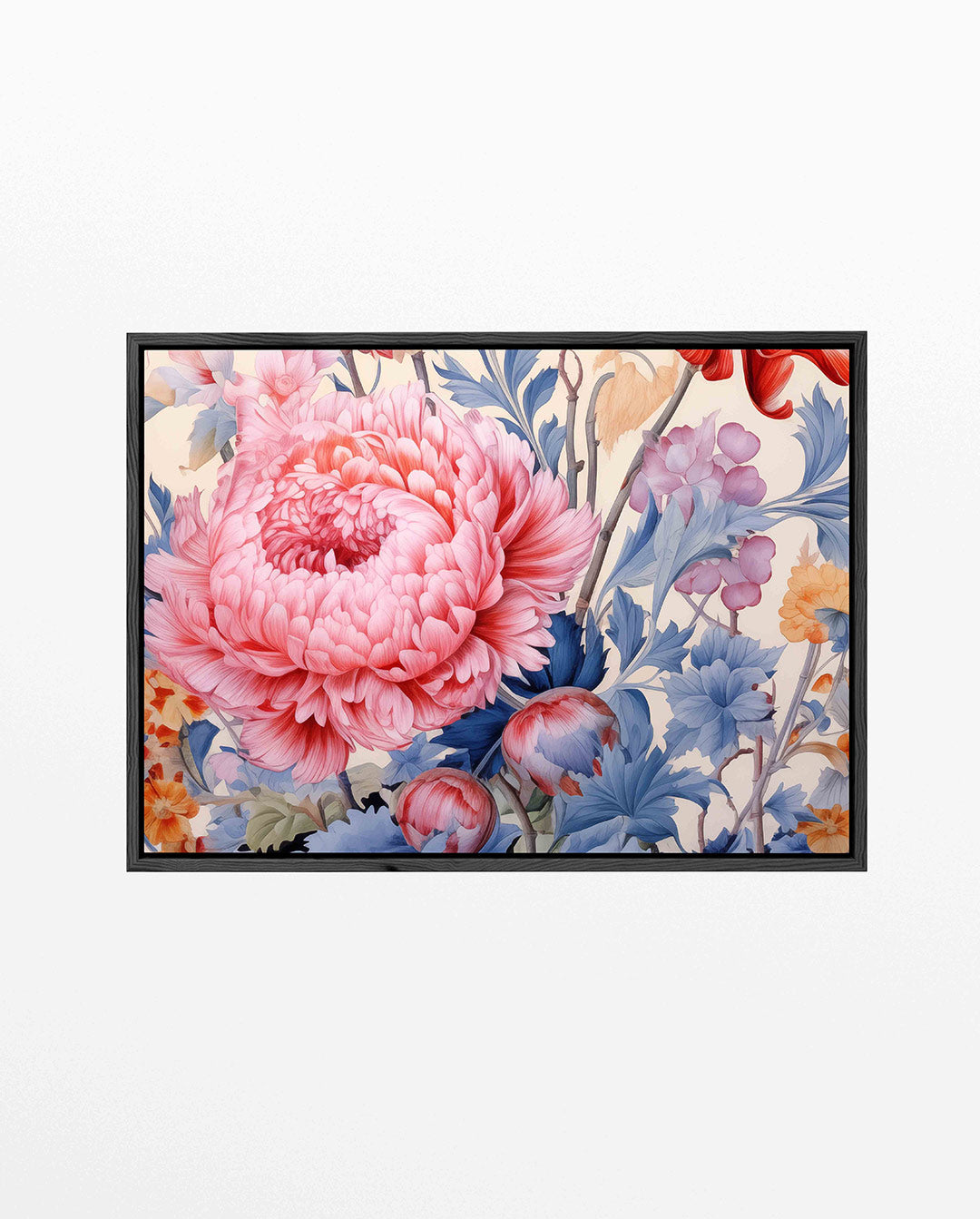 Bloemrijke compositie Kunstwerk