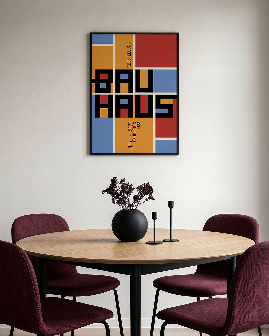 Vorm en kleurvlakken Poster