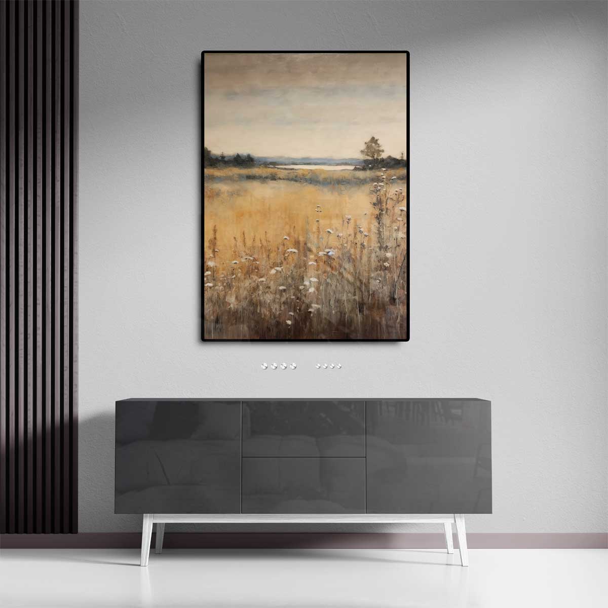 Sereniteit van de Herfstdag Kunstwerk-canvas-dibond-plexiglas-wanddecoratie-WallArtistic