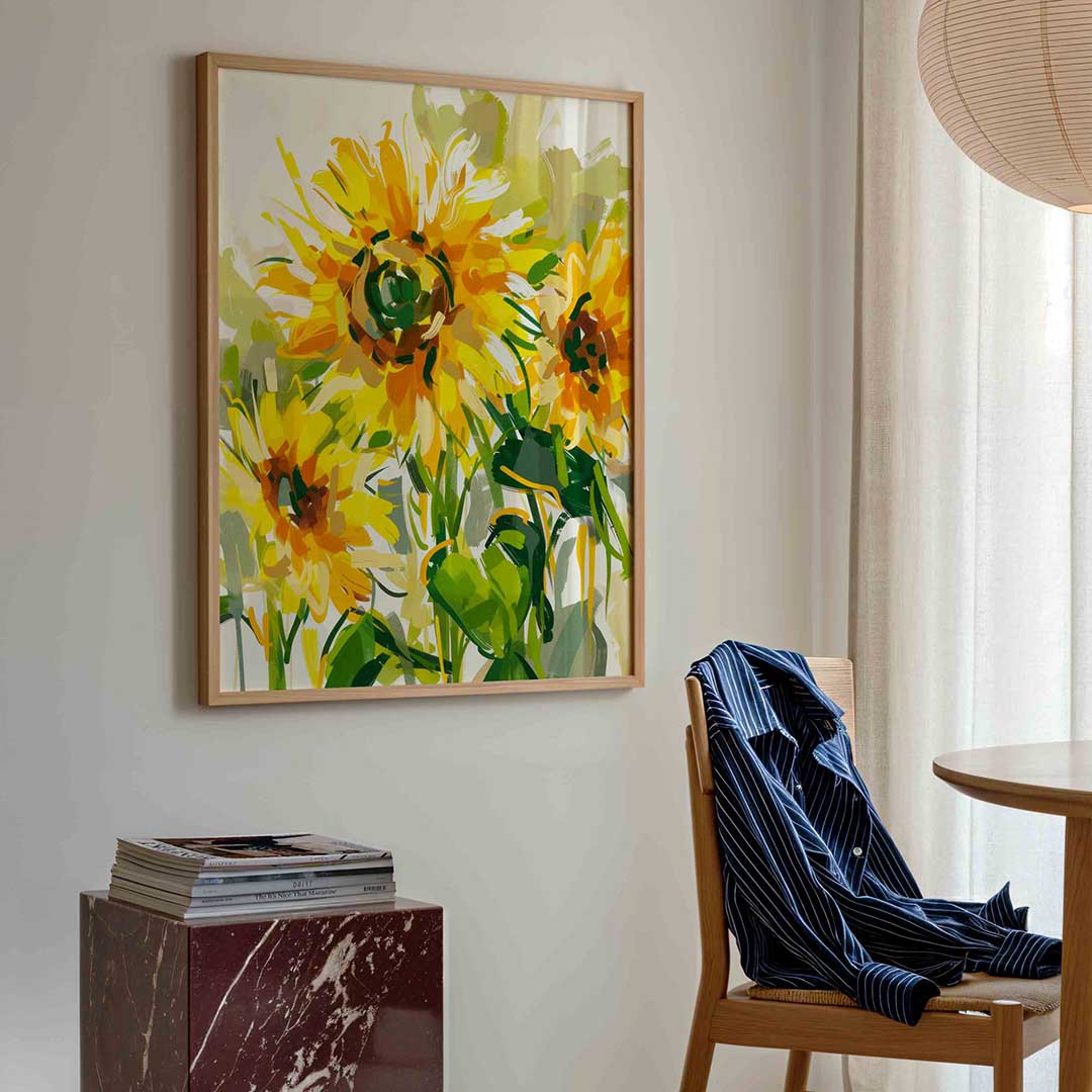 Zonnebloemen Poster