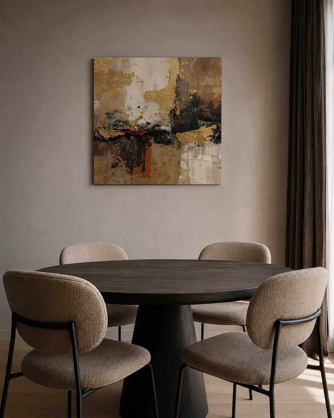 Gelaagde texturen Kunstwerk
