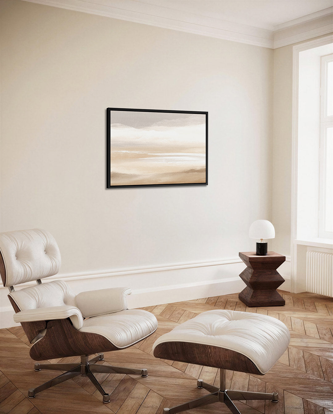 Zachte horizonten Kunstwerk