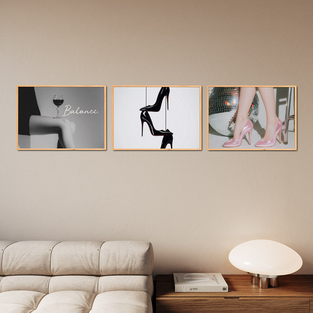 Evenwicht en elegantie Posterset