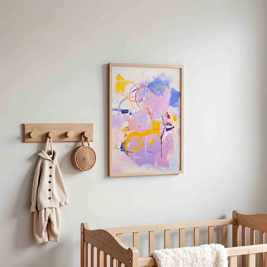 Abstracte vormen Poster