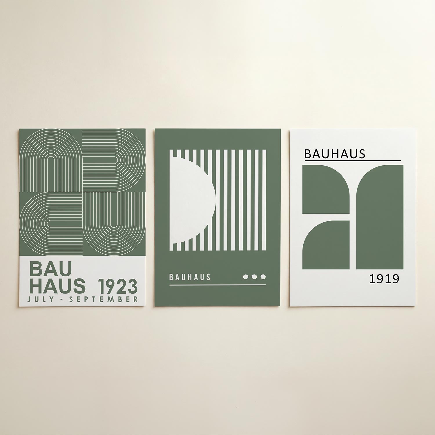 Lijnen en vormen Posterset
