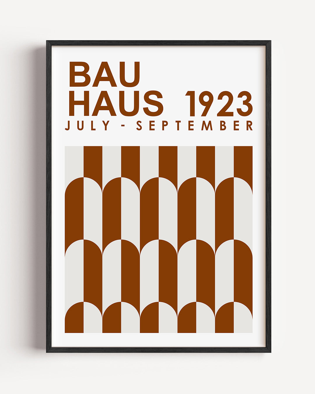 Vormritme en kleur Poster