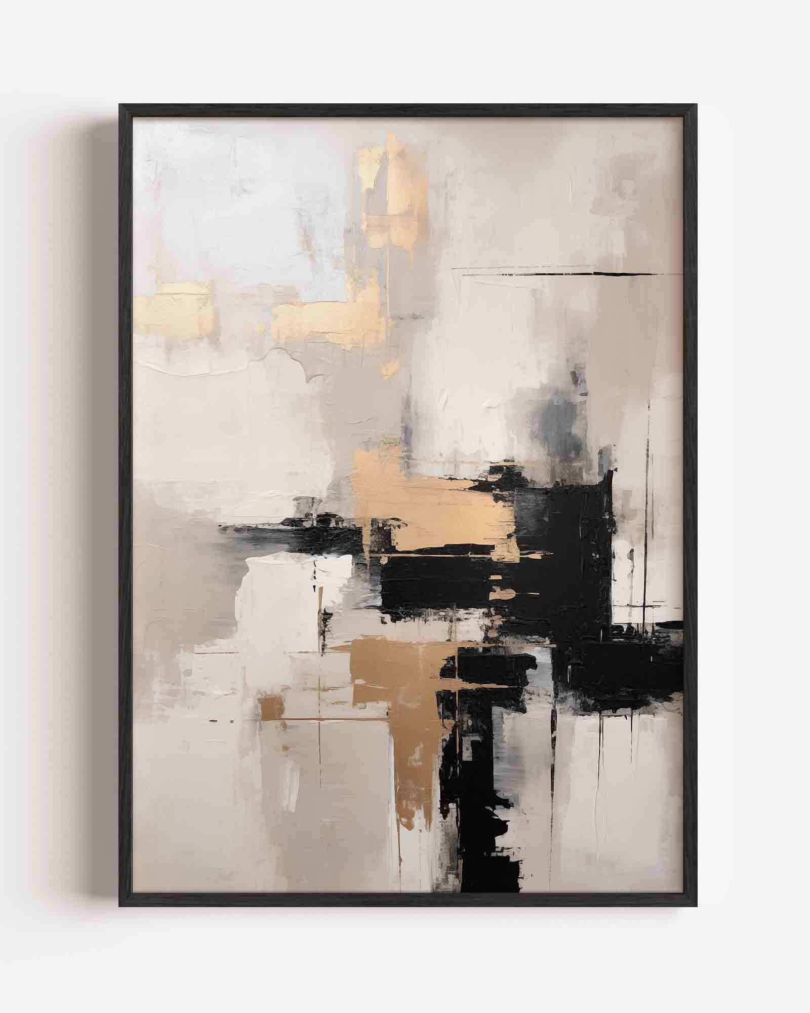 Abstracte vormen Poster