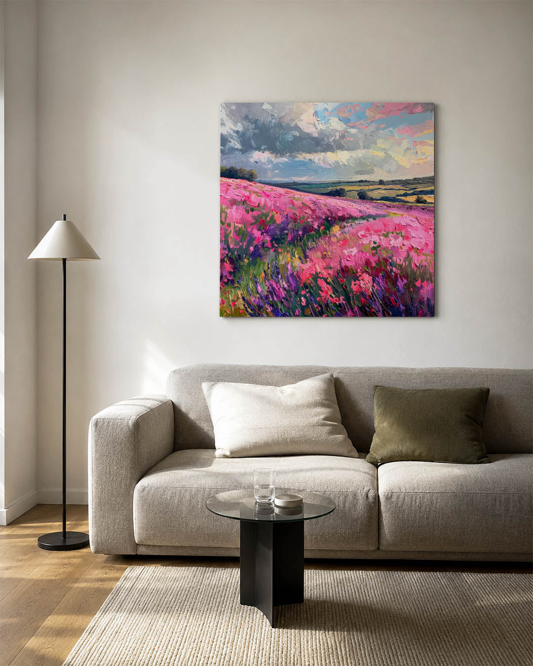 Vrolijke kleuren Kunstwerk
