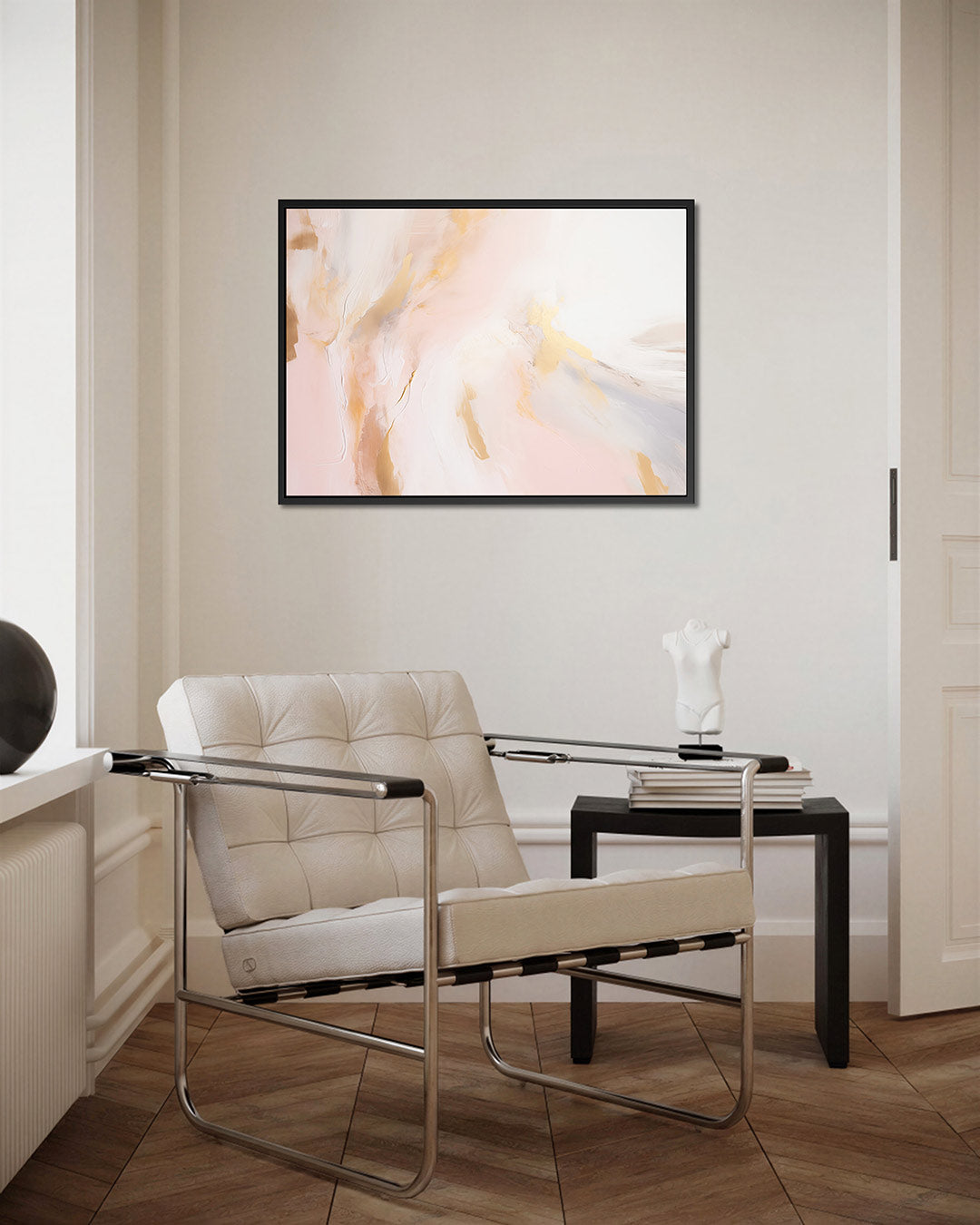 Zachte kleuren vloeiend Kunstwerk