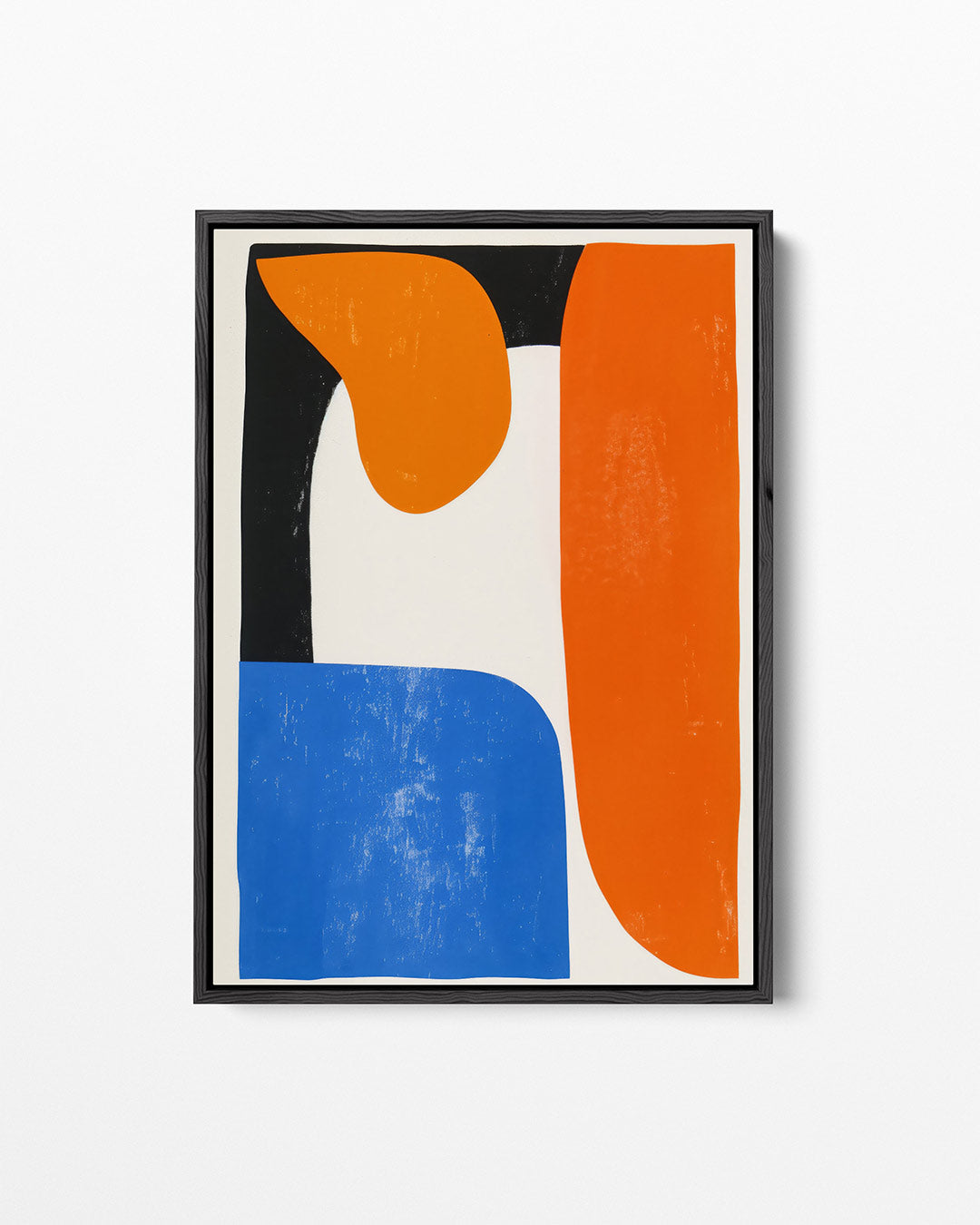 Geometrische vormen compositie Kunstwerk