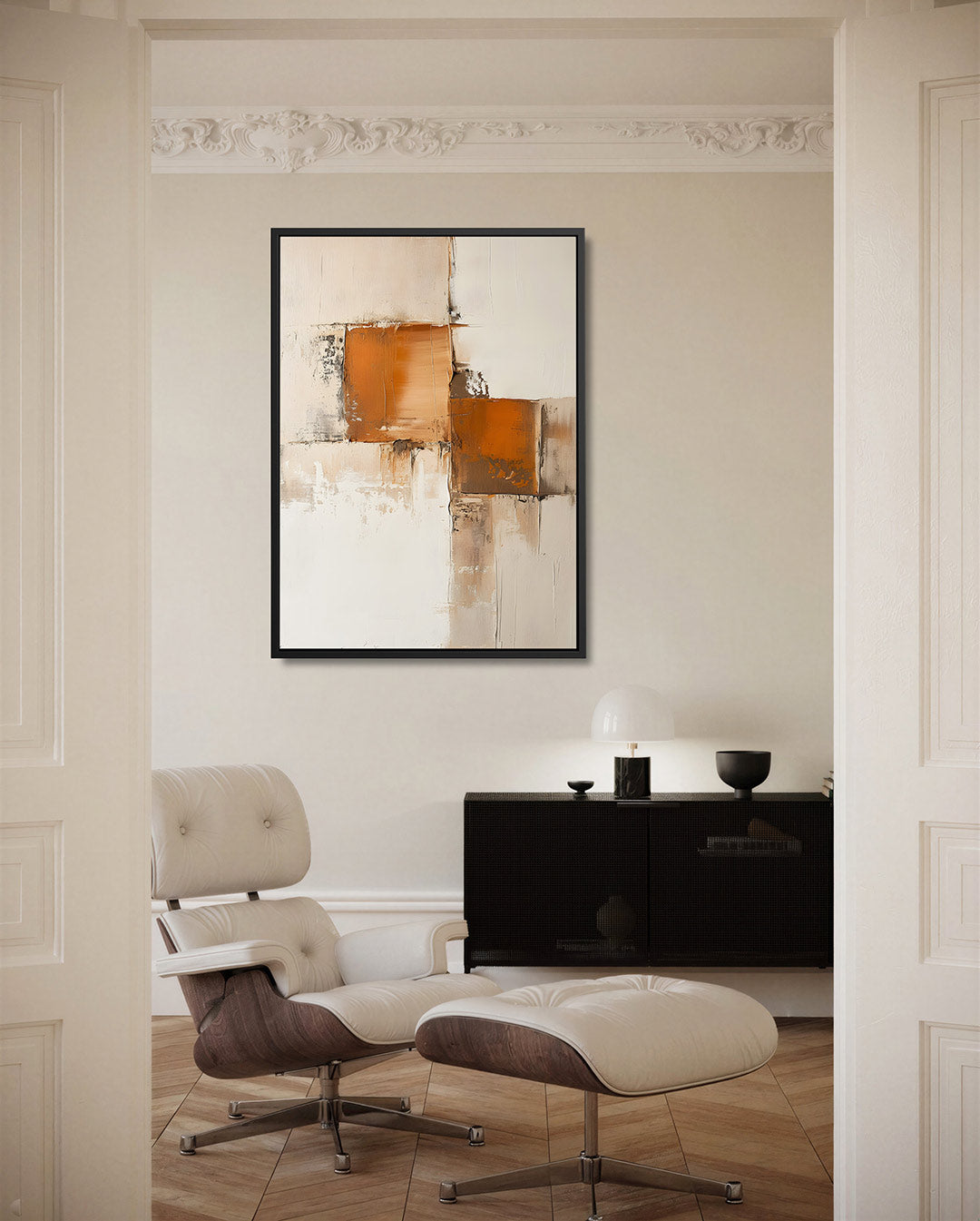 Geometrische vlakken Kunstwerk