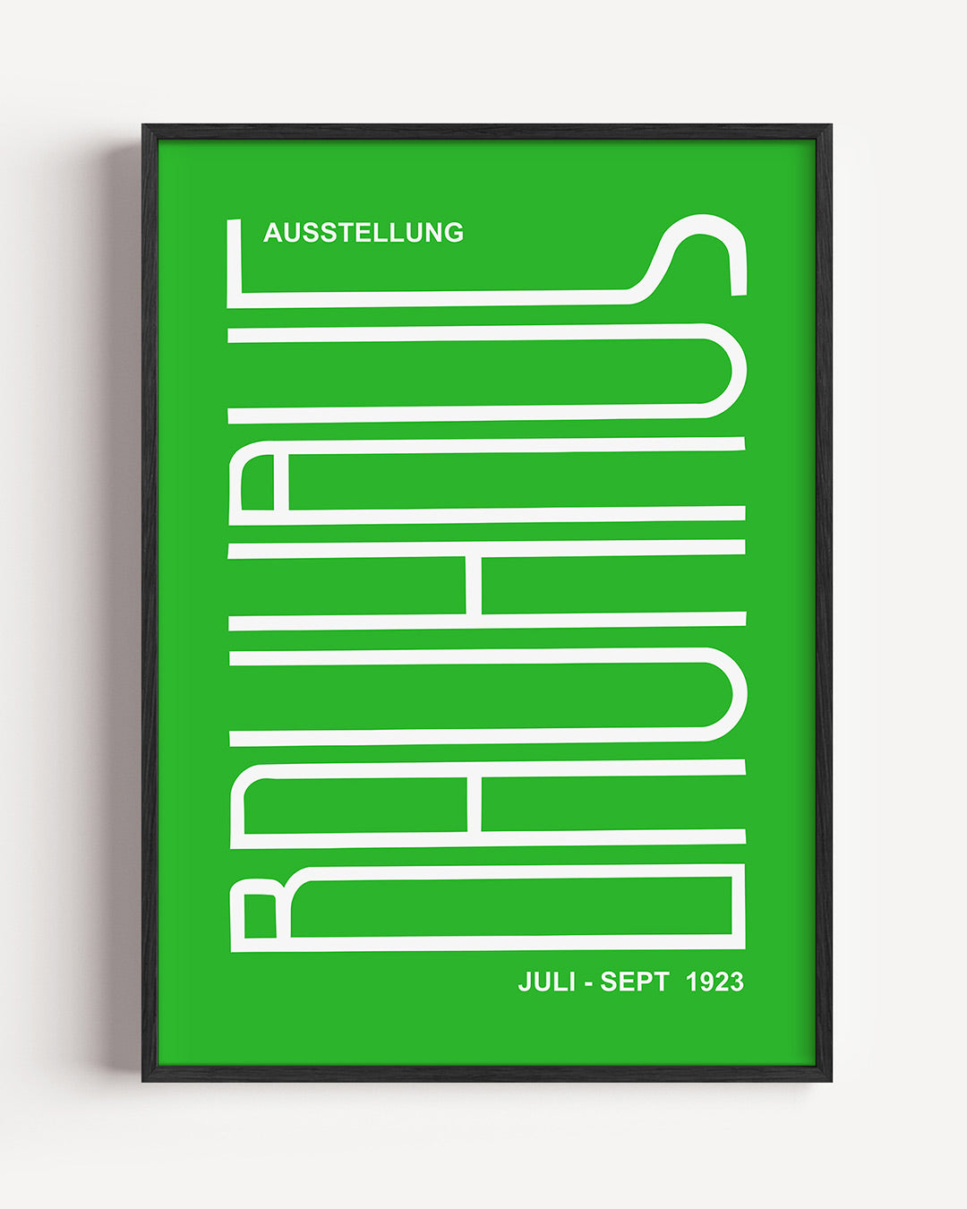 Lijnen en kleurvlakken Poster