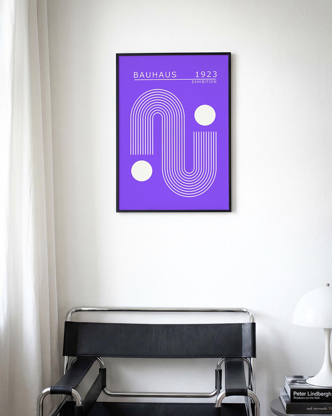 Lijnen en cirkels Poster