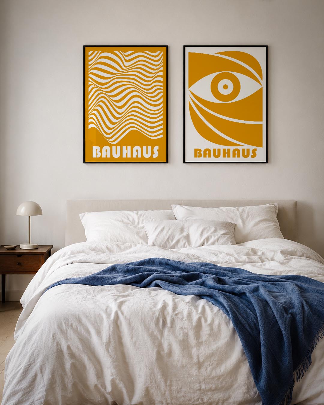 Golvend lijnenspel Posterset