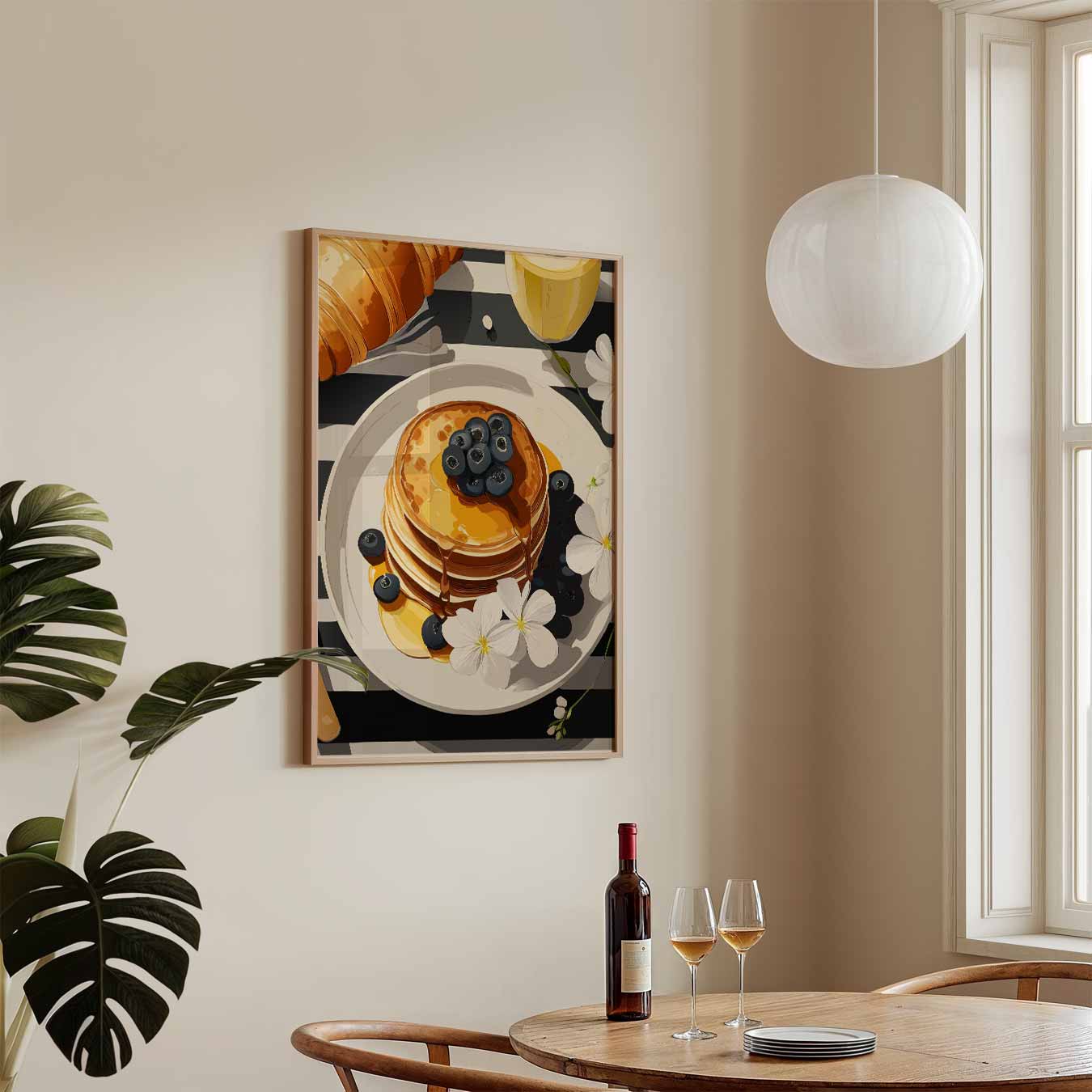Smakelijke Ontbijt Poster-WallArtistic