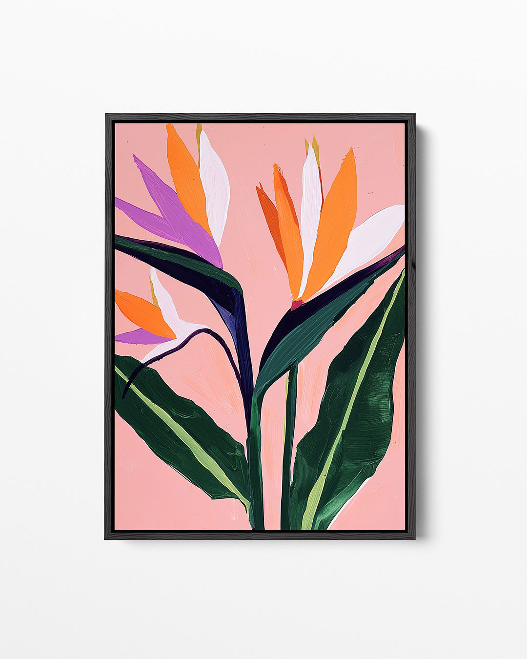 Vrolijke bloemen Kunstwerk
