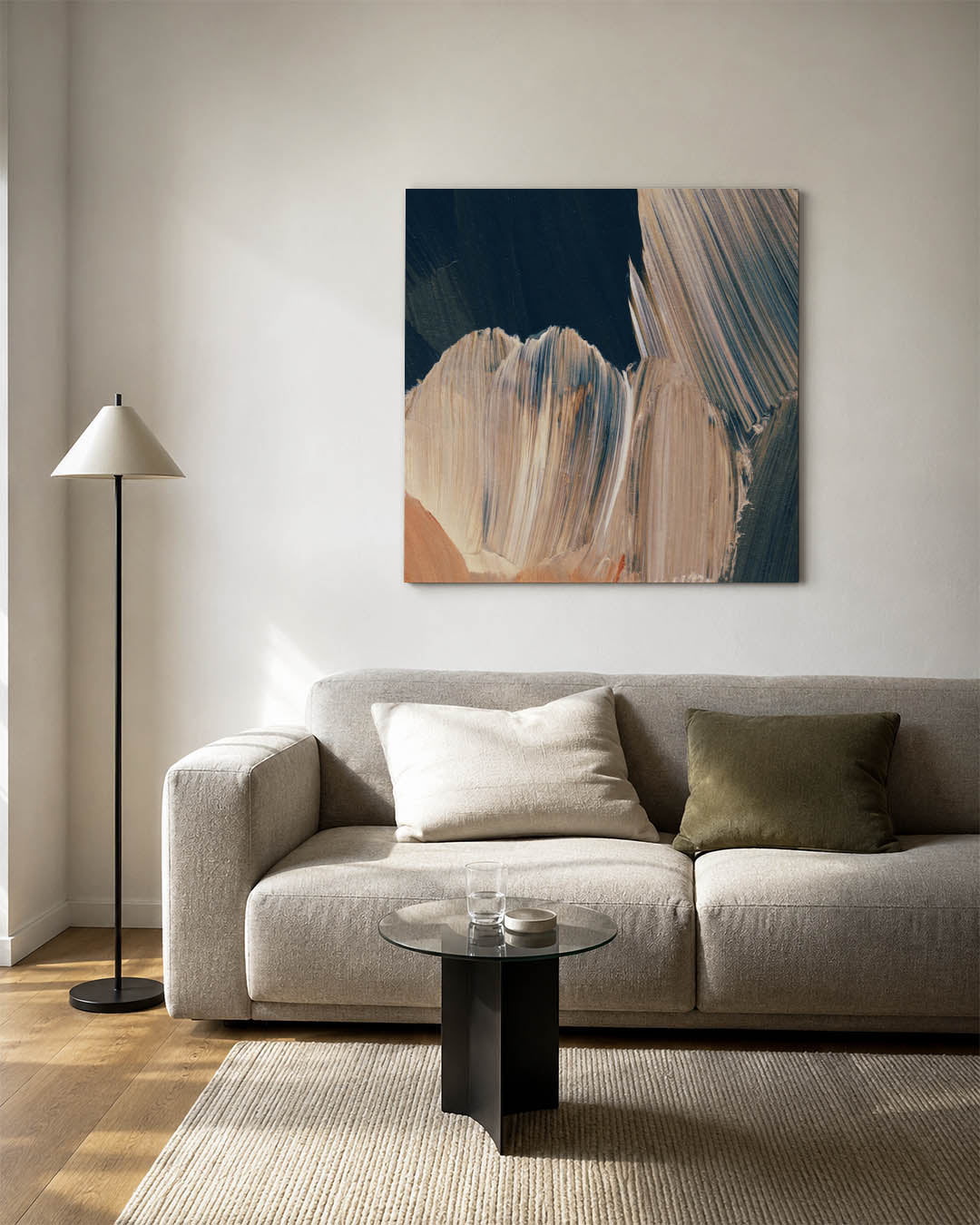 Abstracte Kunstwerk