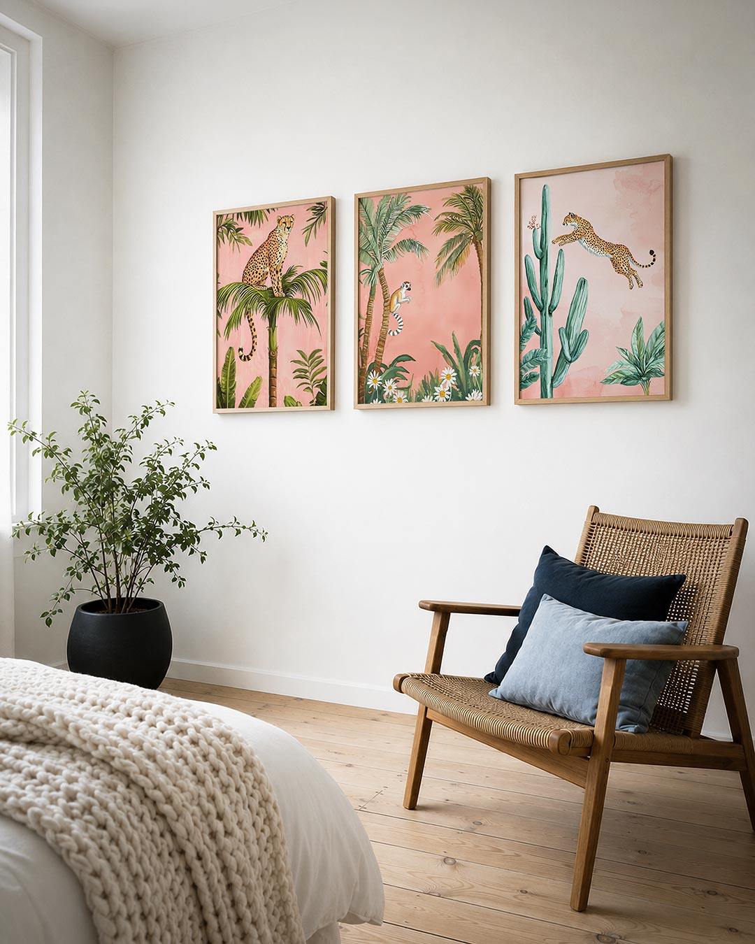 Jungle elegantie Posterset