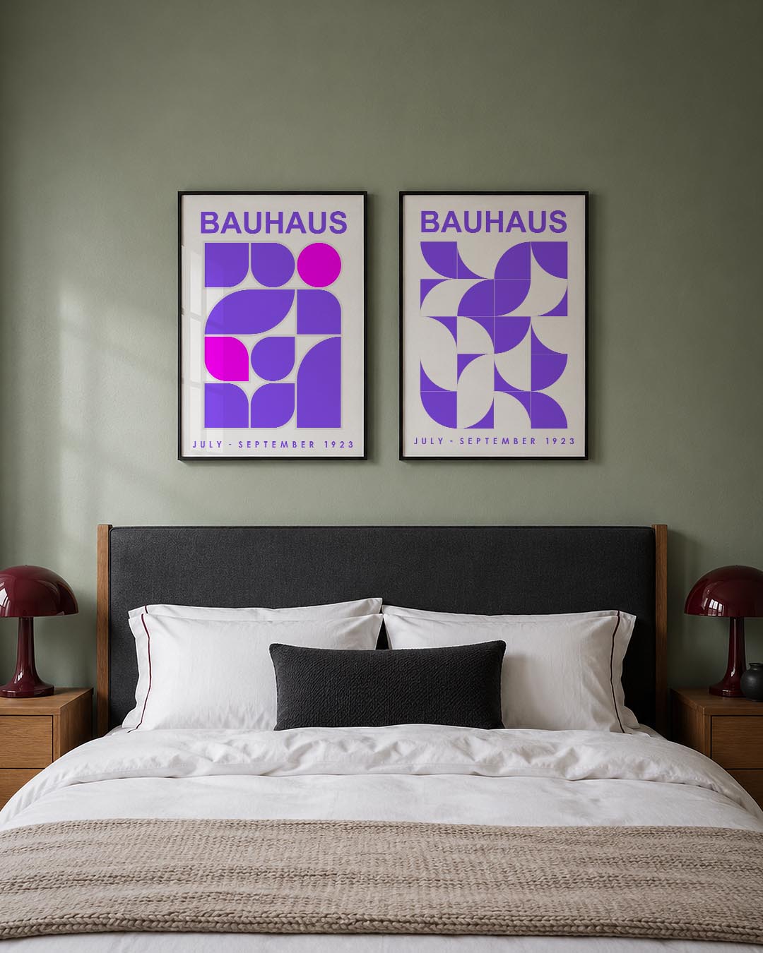 Vormen en kleurvlakken Posterset