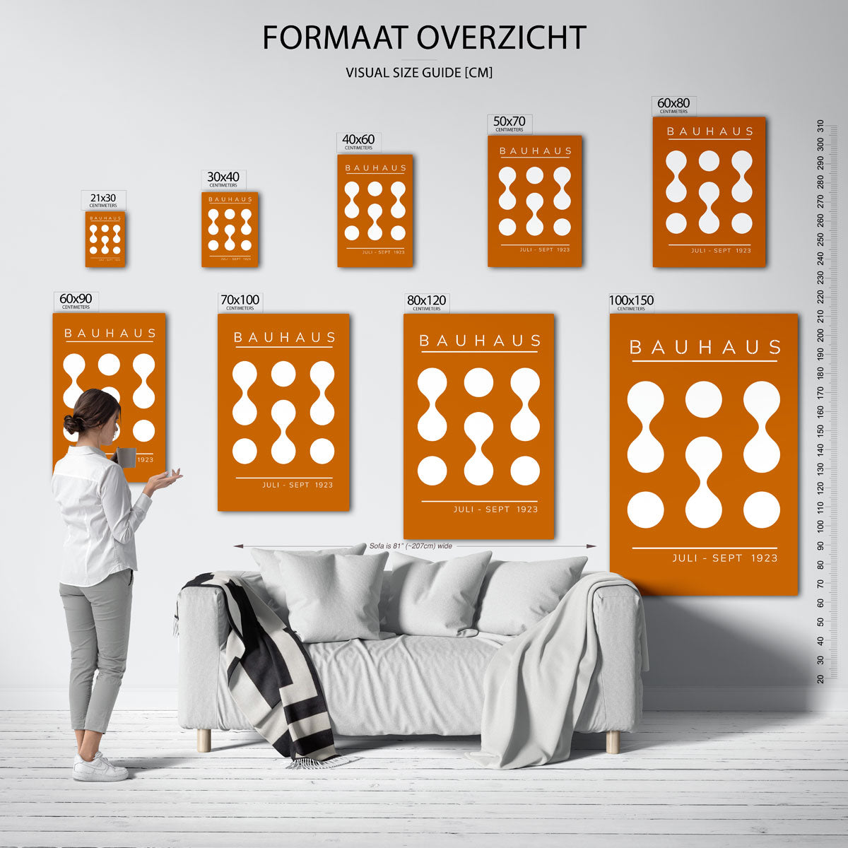 Vorm en balans Poster