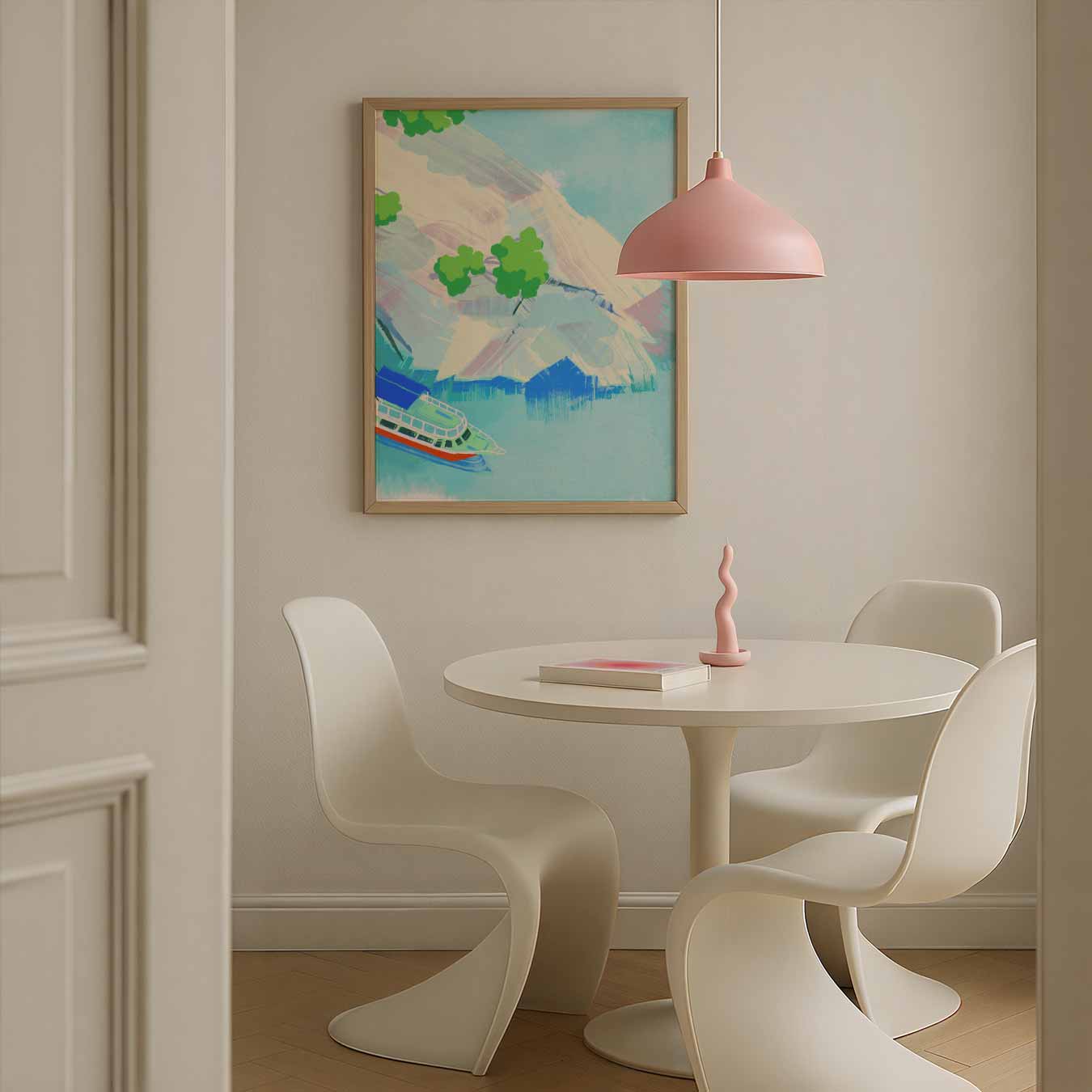 Kleurrijke Cruise Escape Poster-WallArtistic