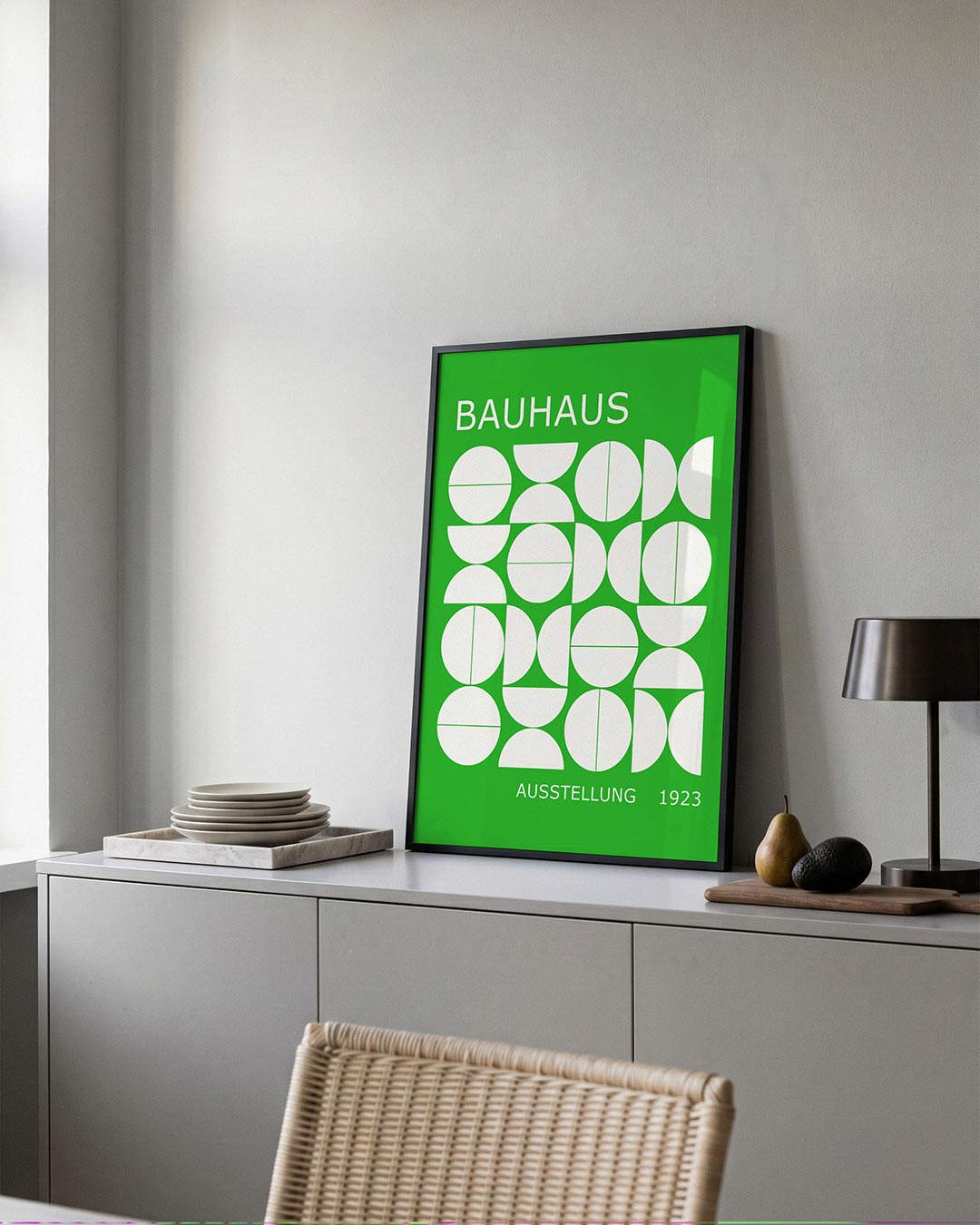 Vormritme en kleur Poster