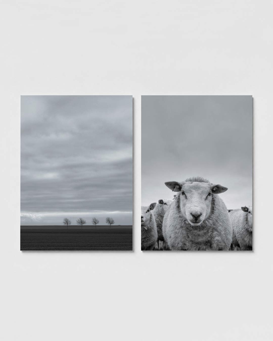 Lijnenspel en stilte Posterset