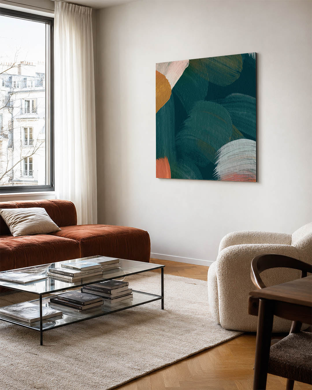Kleurencompositie Kunstwerk
