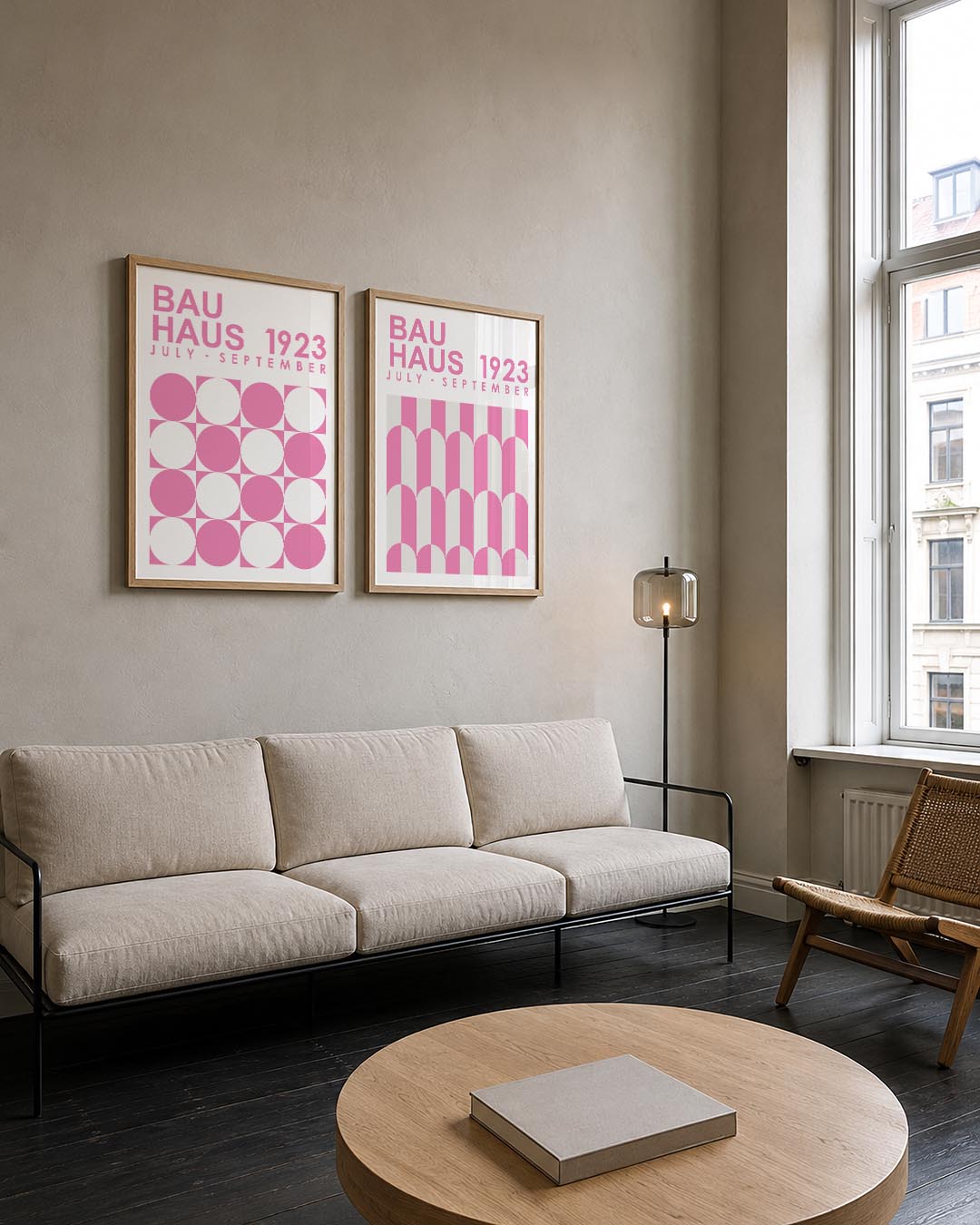 Cirkelritme en tekst Posterset