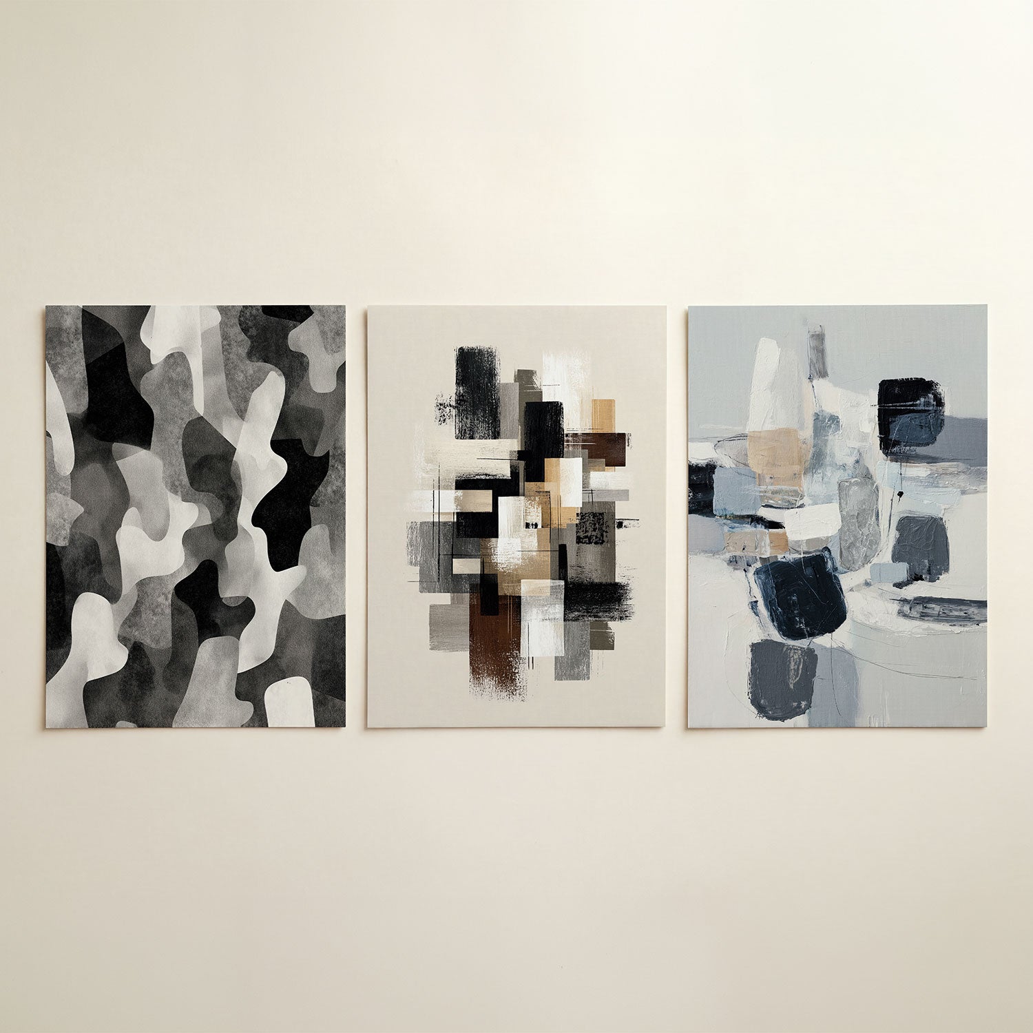 Vorm en schaduw Posterset