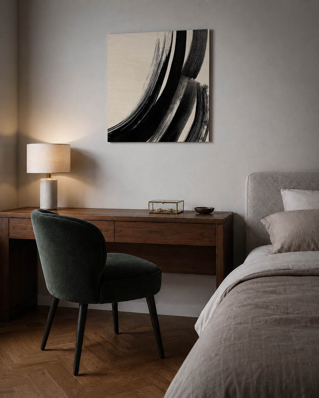 Abstracte Kunstwerk