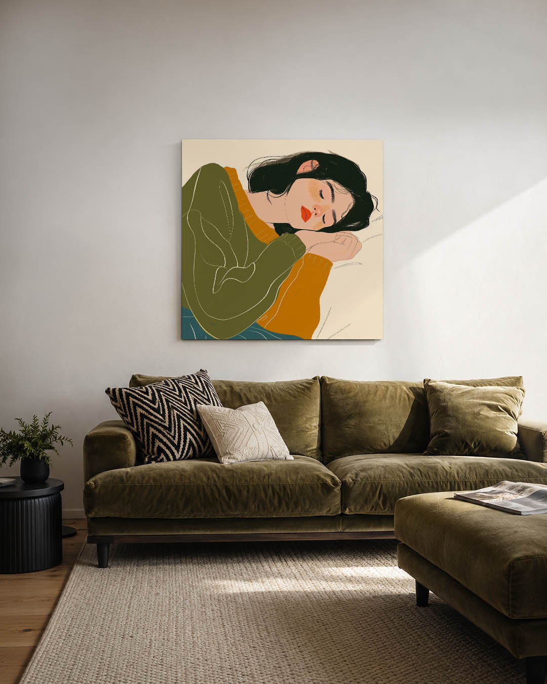 Dromerige rust Kunstwerk