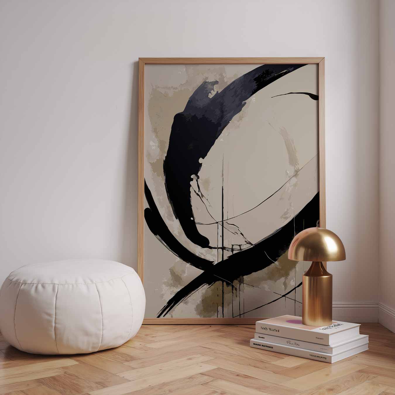 Moderne Abstractie Poster-WallArtistic