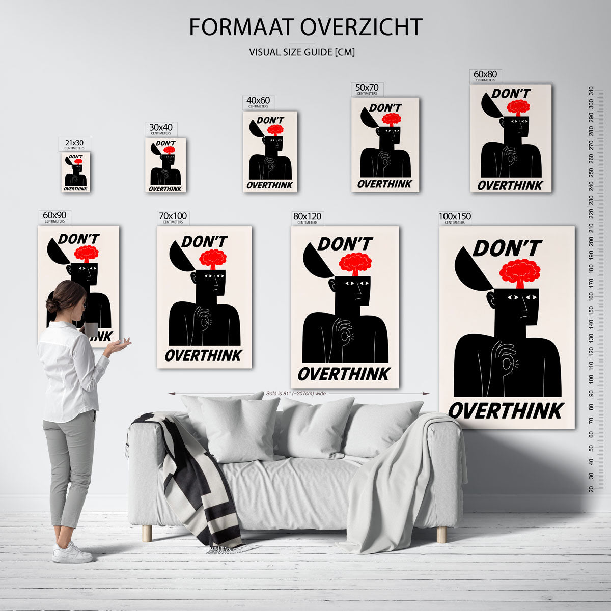 Don't overthink Poster