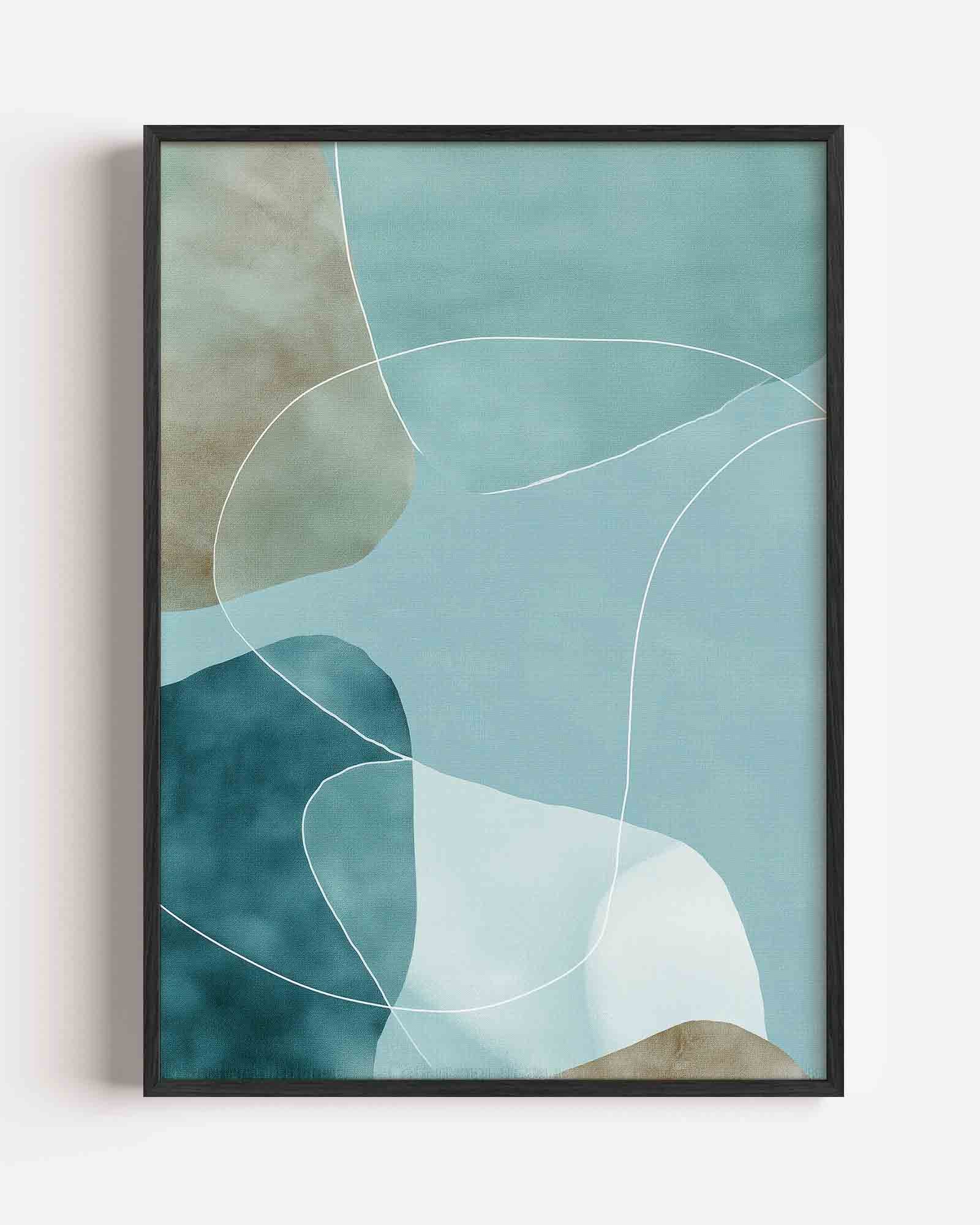 Abstracte vormen Poster