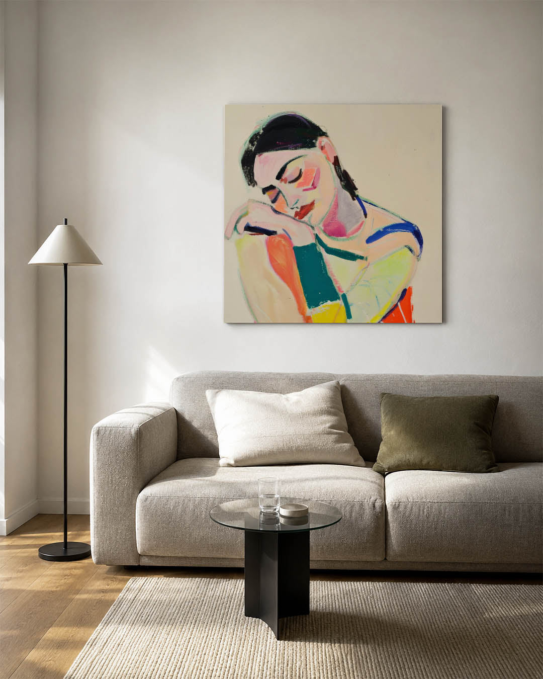 Kleurencompositie Kunstwerk