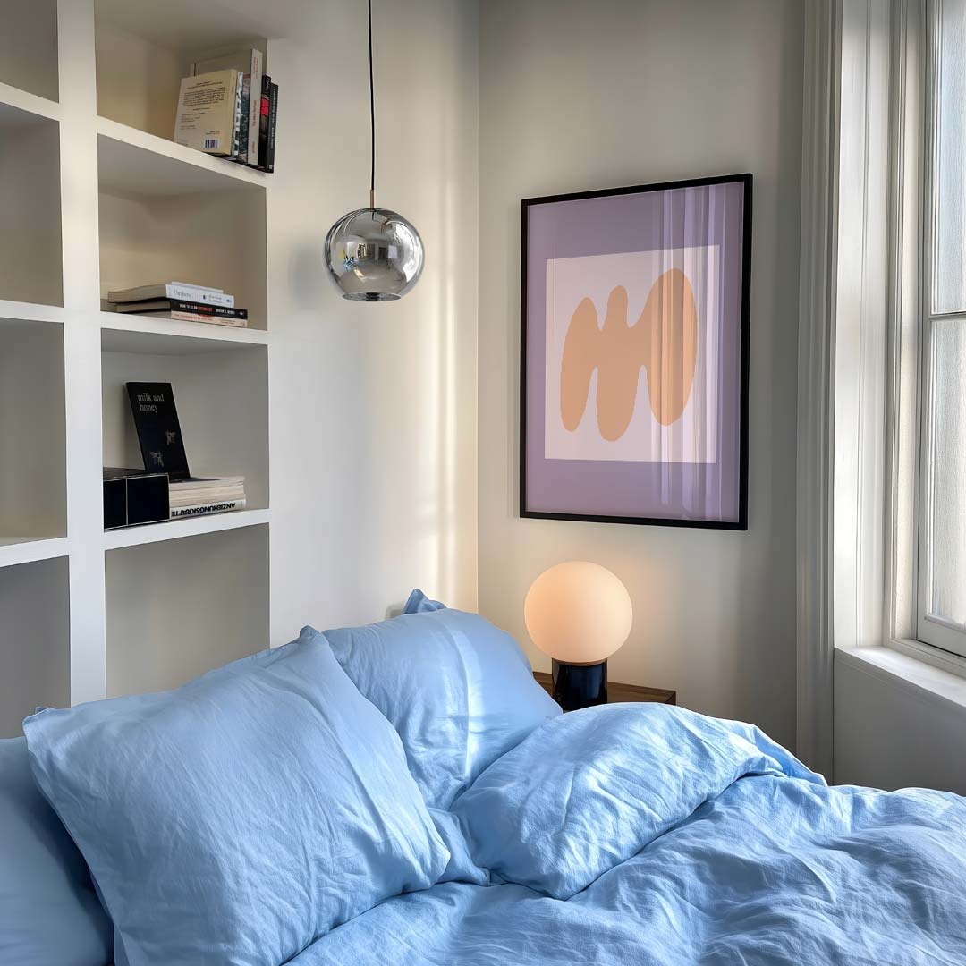 Speelse Pastel Abstractie Poster-WallArtistic