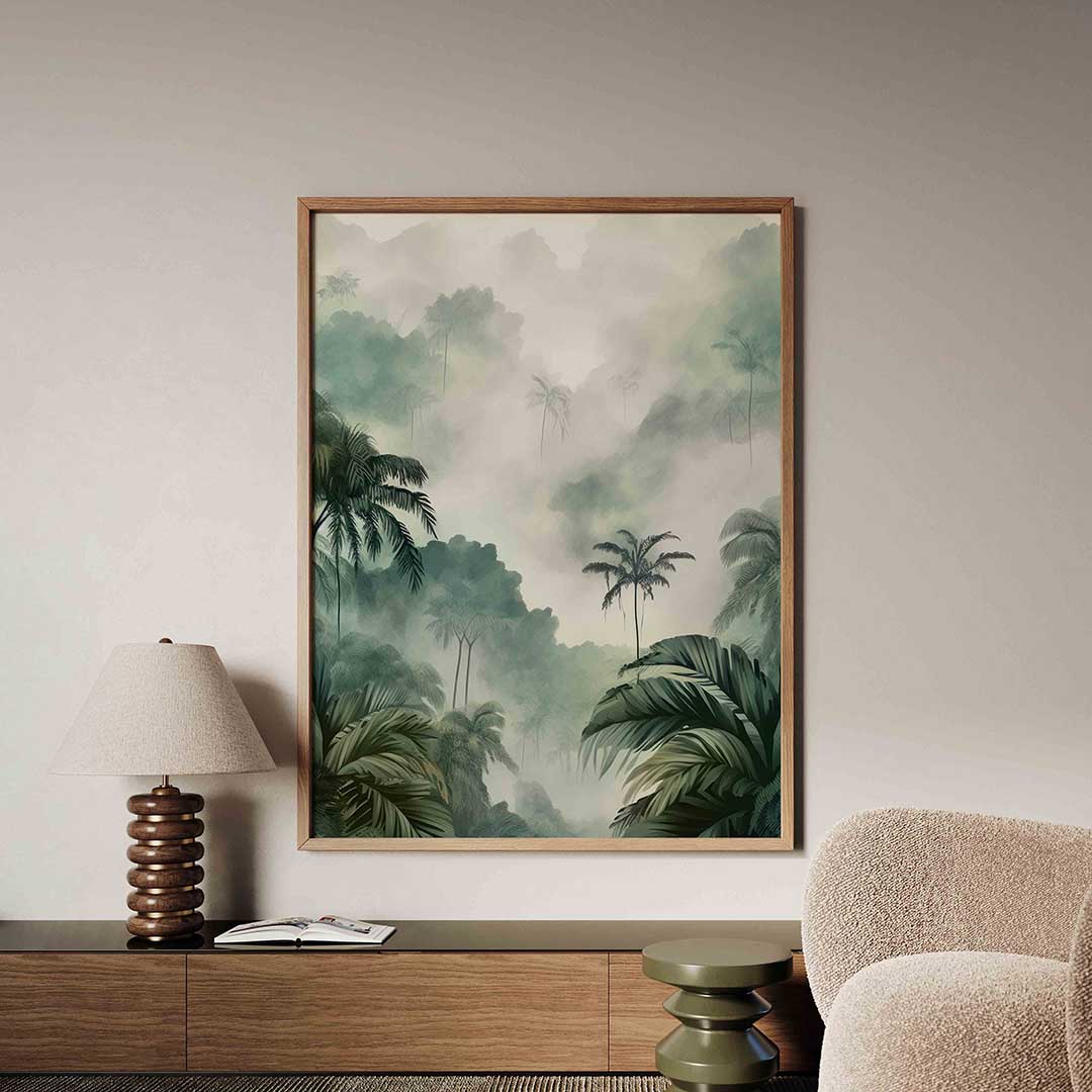 Tropische jungle Poster