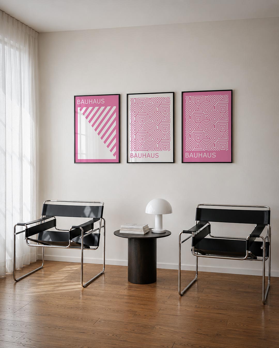 Diagonal lijnen Posterset