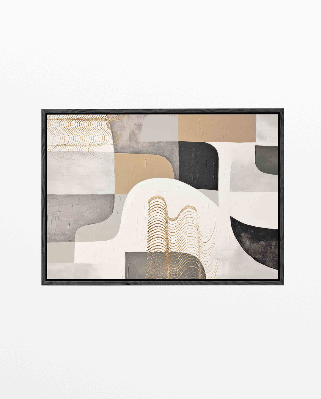 Organische vormen compositie Kunstwerk