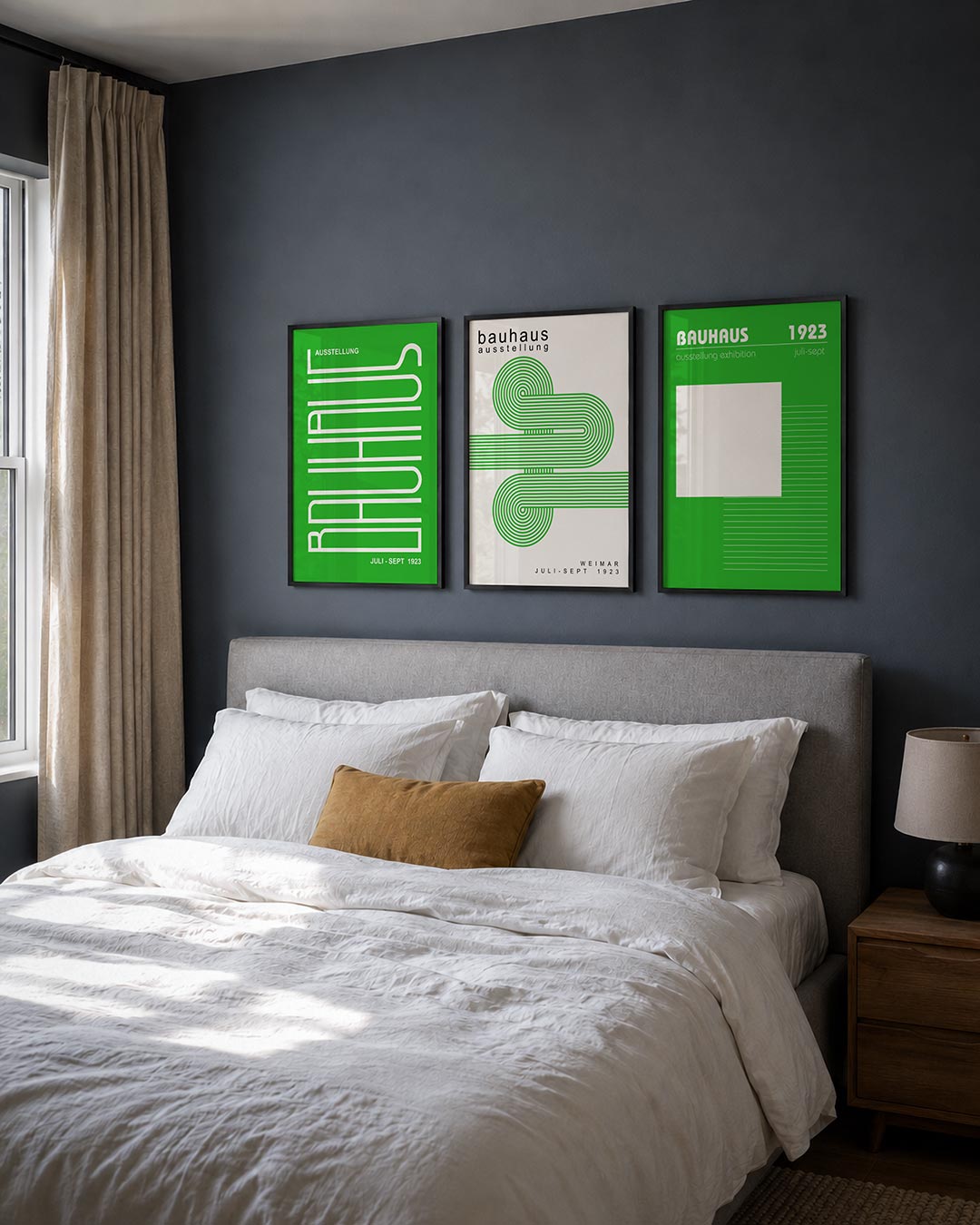 Lijnenspel en kleur Posterset