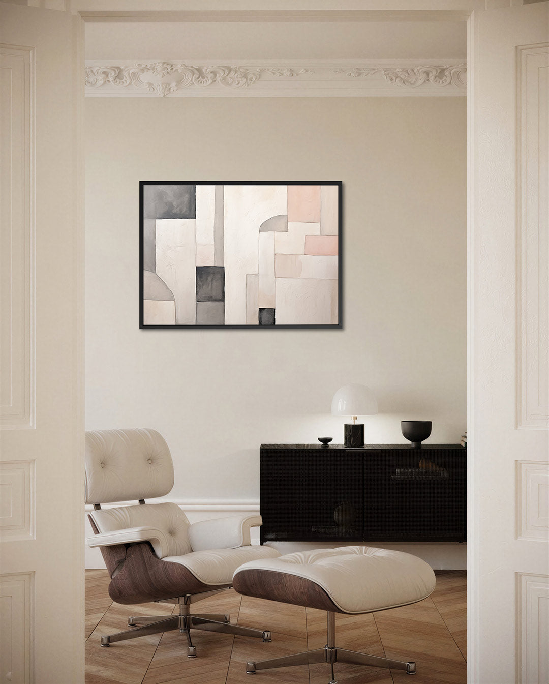 Geometrische vormen Kunstwerk