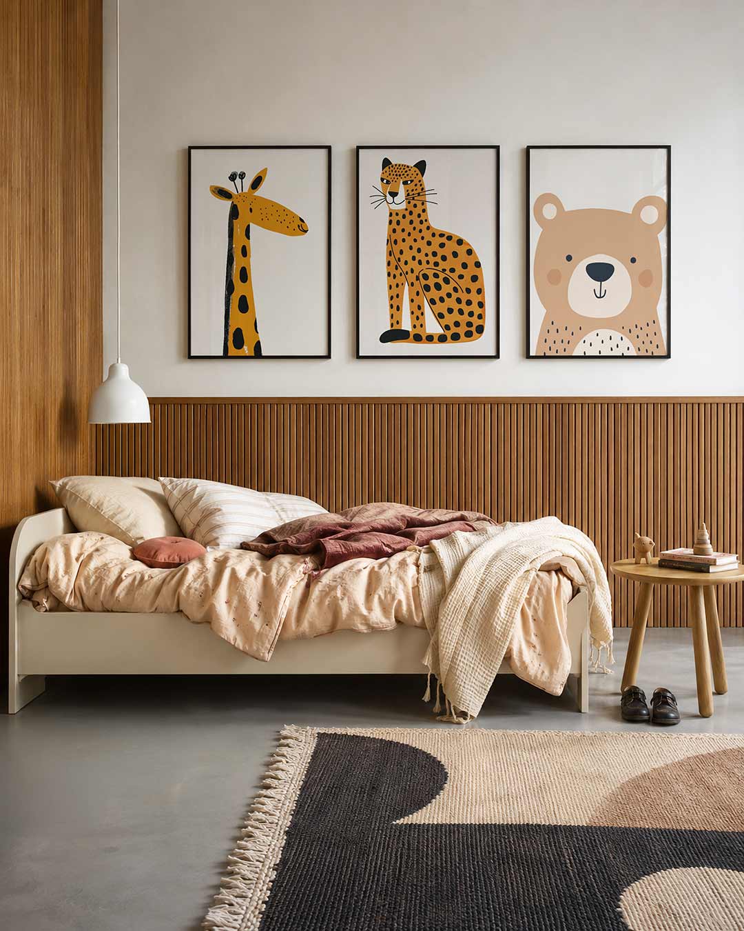 Vrolijke giraffe Posterset