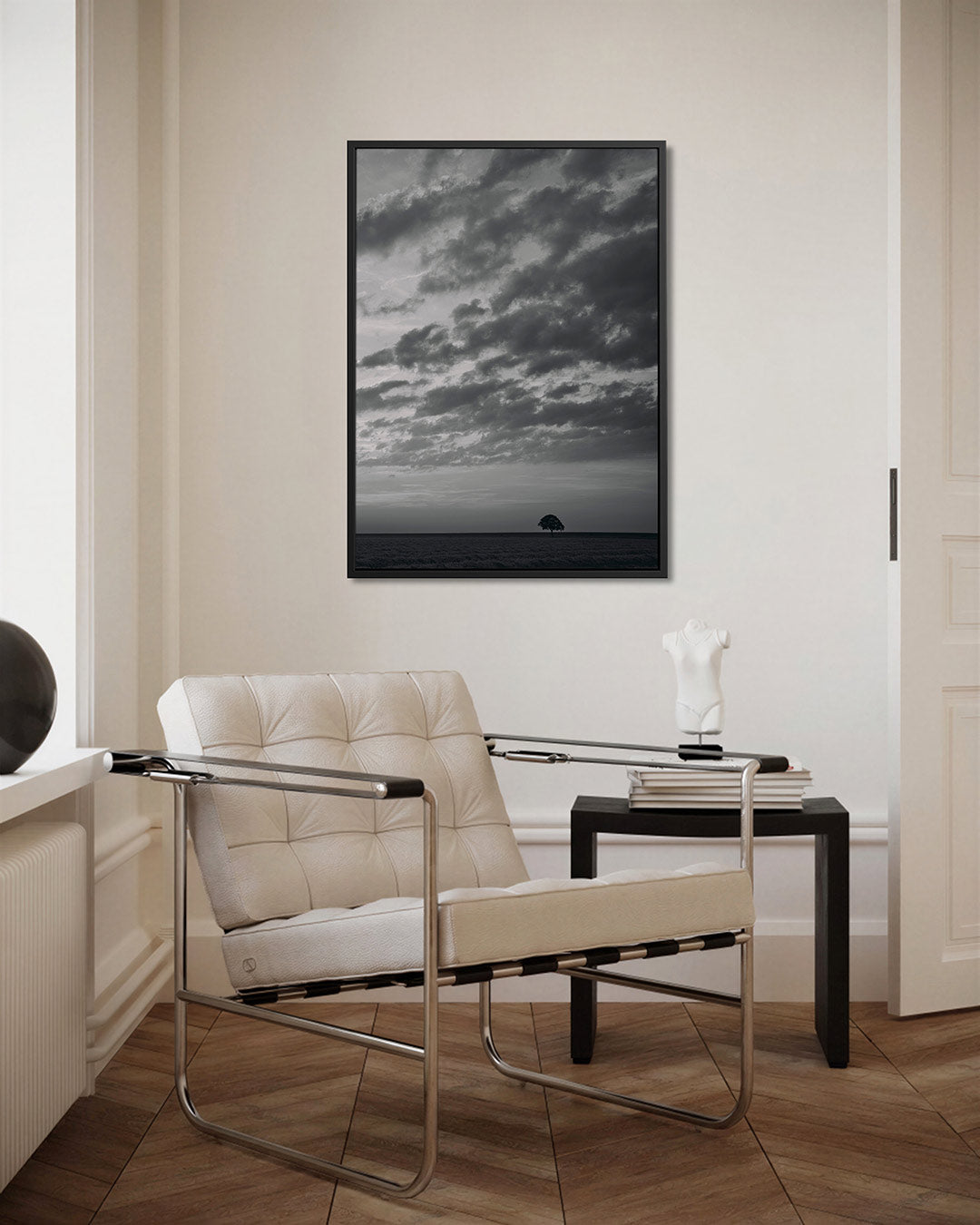 Dramatische lucht Kunstwerk