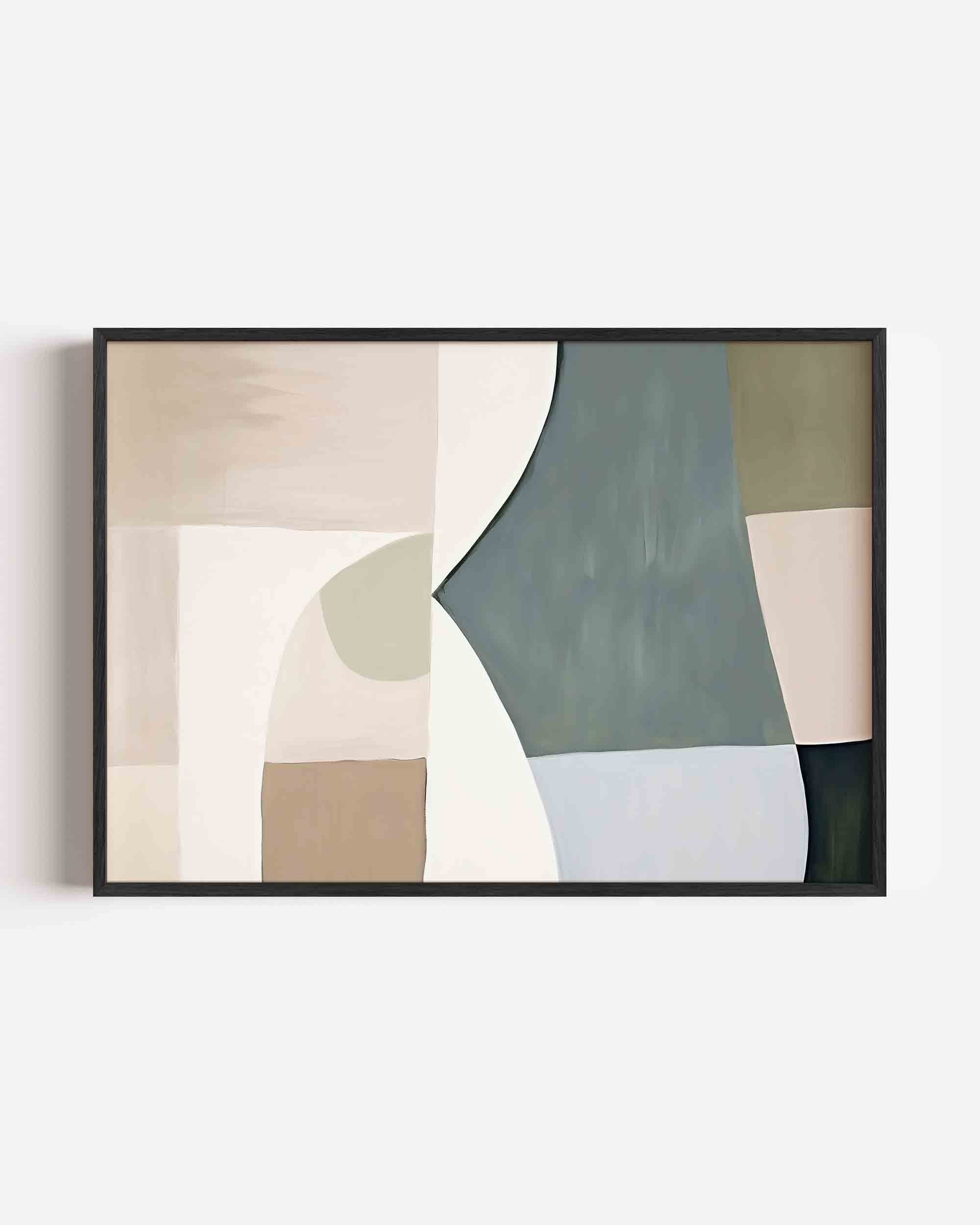 Abstracte vormen Poster
