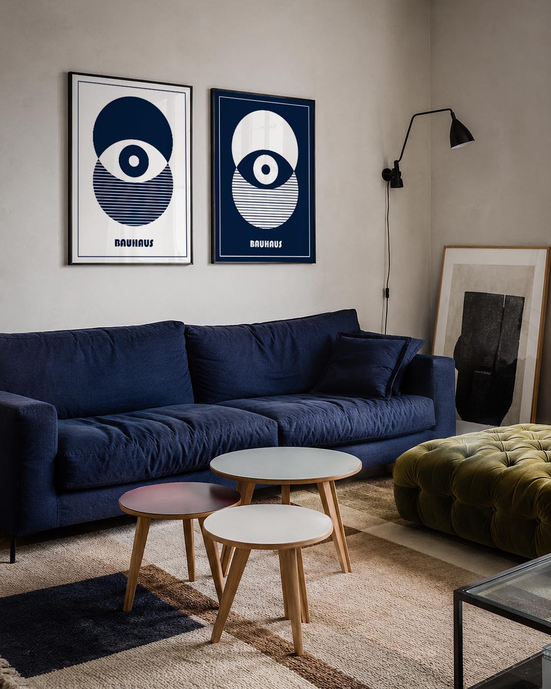 Cirkel en lijnen Posterset