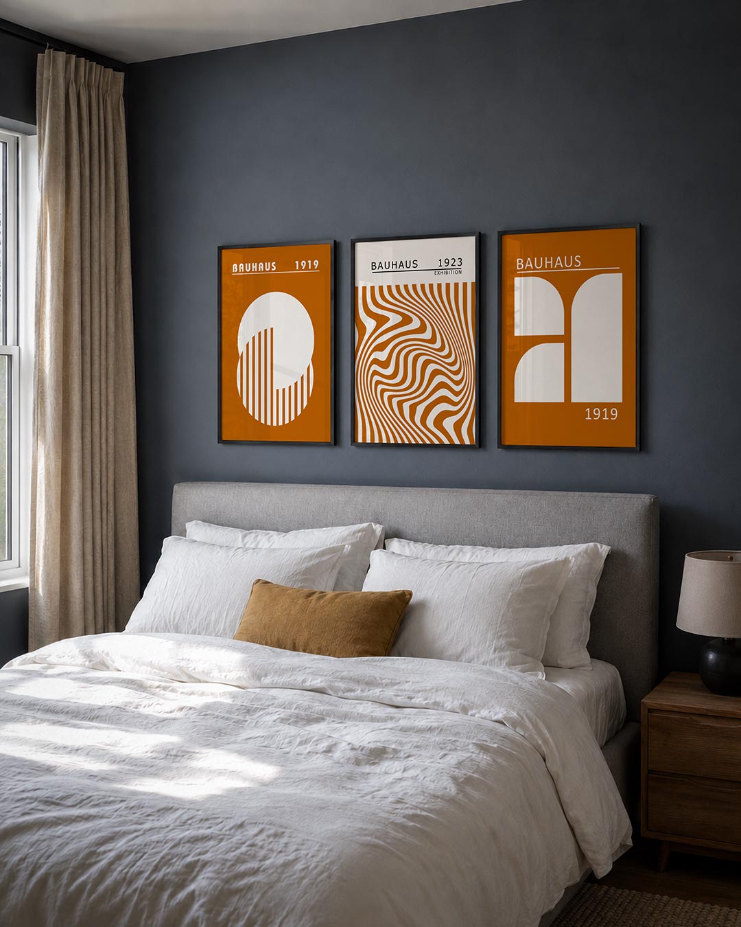 Cirkel en strepen Posterset