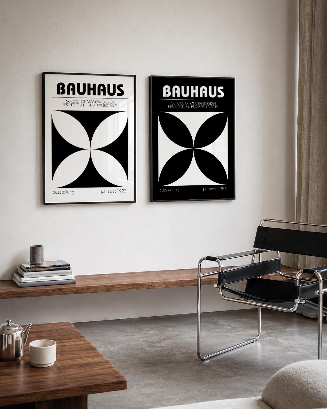 Vormen en vlakken Posterset