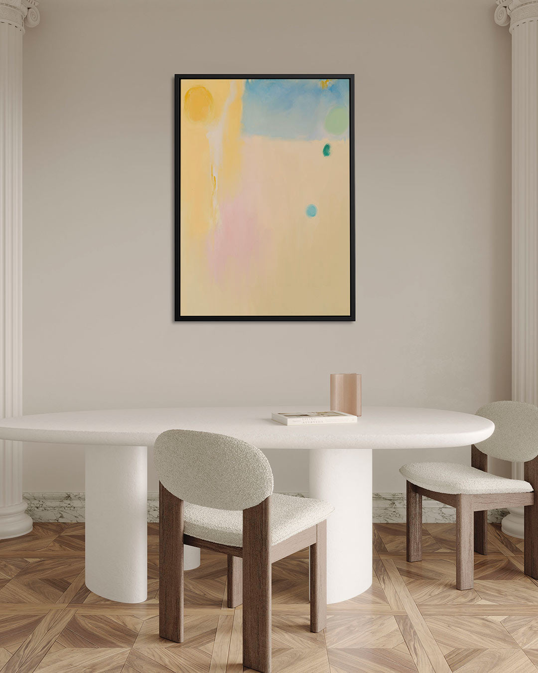 Kleurrijke vormen Kunstwerk